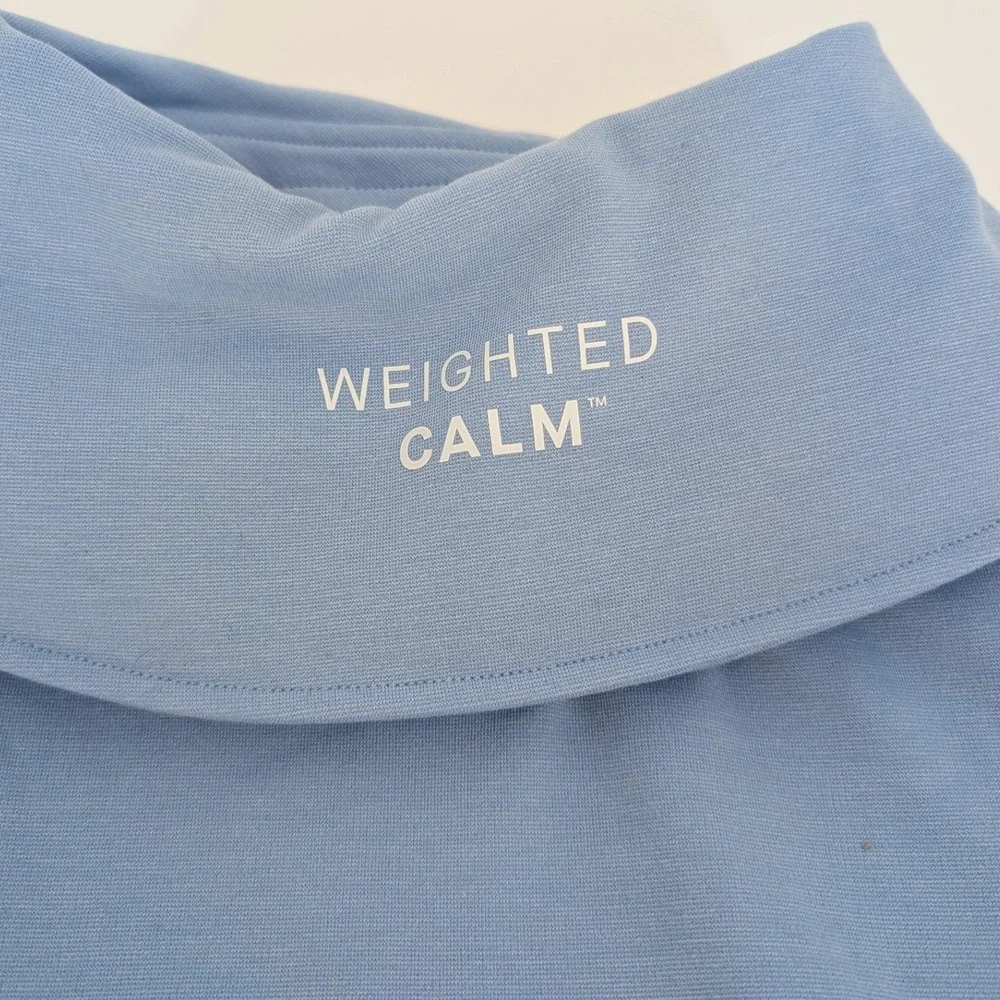 Canada Pooch Weighted Calming Vest Dog XL Blue Anxiety Relief Soothing Thunder